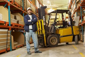 Learn the safety training on driving a forklift